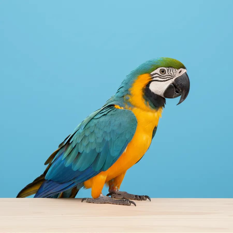 Blue And Gold Macaw for sale in Dubai – hand-raised by Dubai Birds