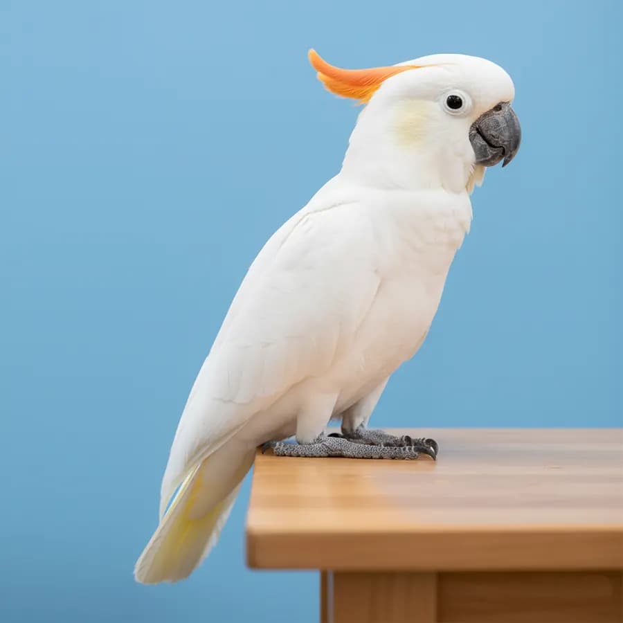 Citron-Crested Cockatoo