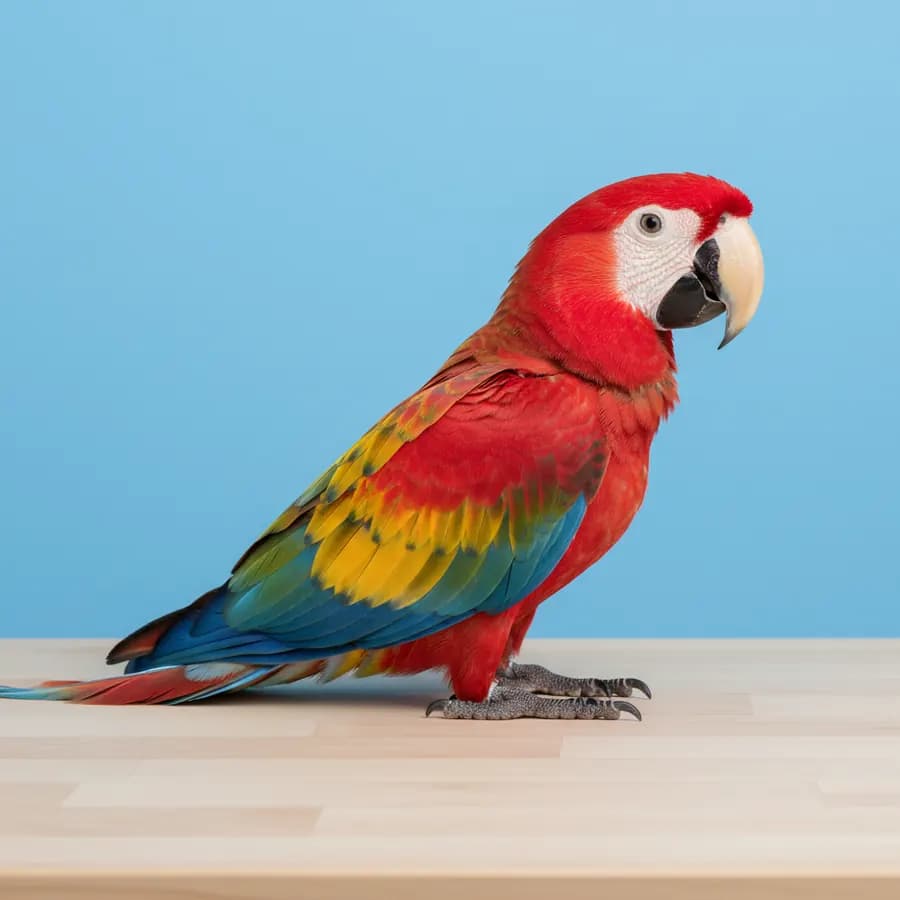 Cuban Red Macaw for sale in Dubai – hand-raised by Dubai Birds
