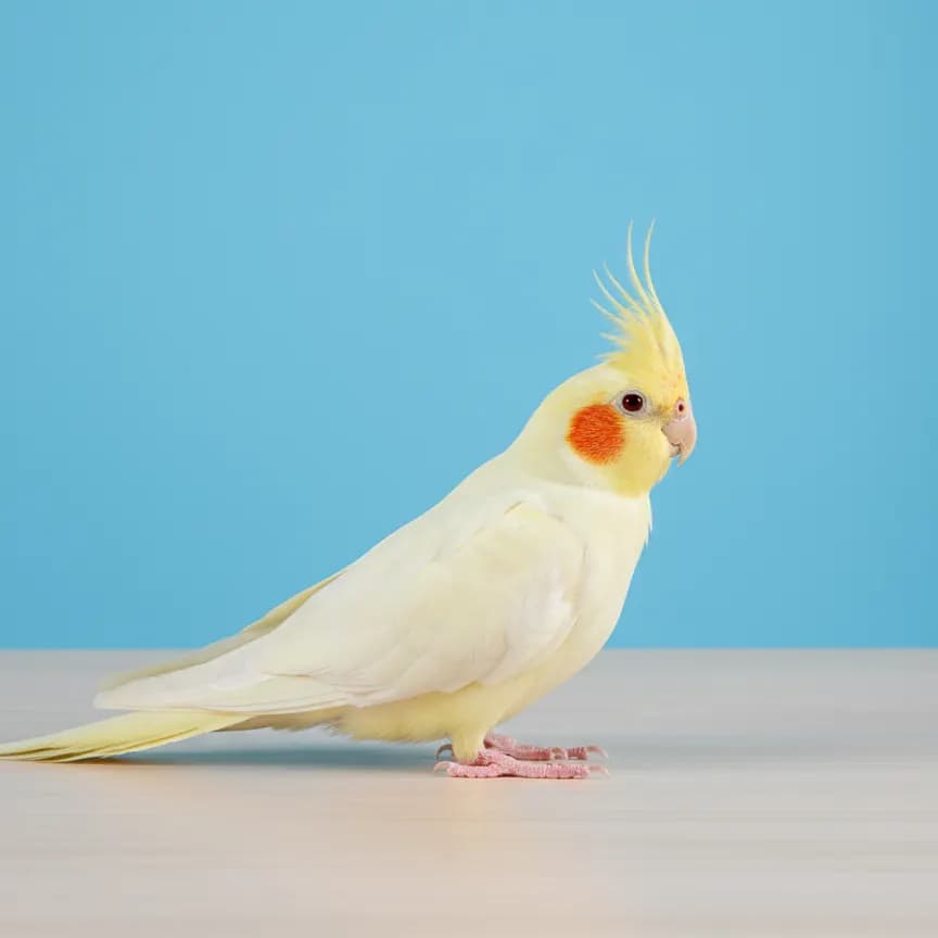 Lutino Cockatiel for sale in Dubai – Buy from Dubai Birds