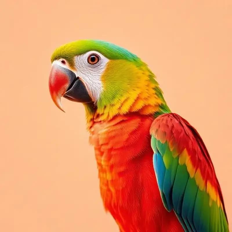 Parrot eating — bird diet and nutrition guide