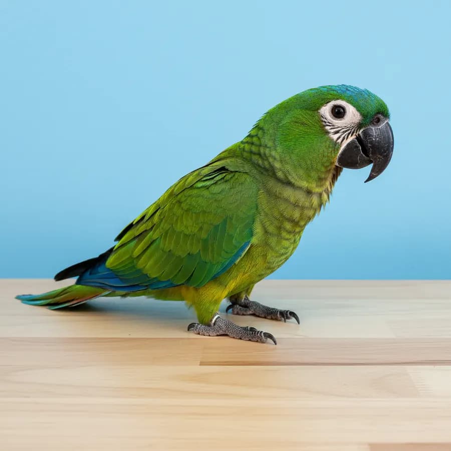 Severe Macaw for sale in Dubai – hand-raised by Dubai Birds