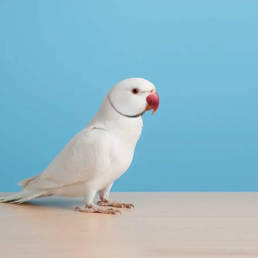 White Ring Neck Parrot for sale in Dubai – Dubai Birds