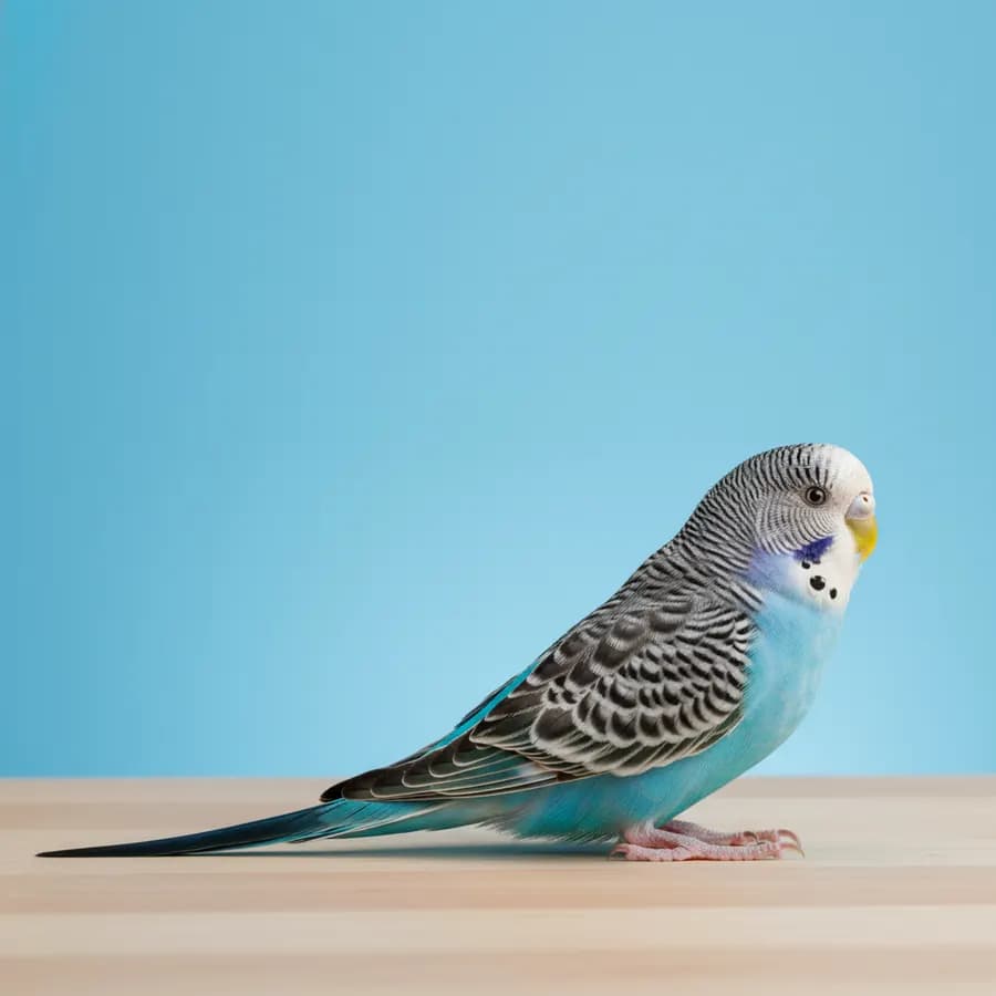 Budgerigar parakeet — great for first-time owners